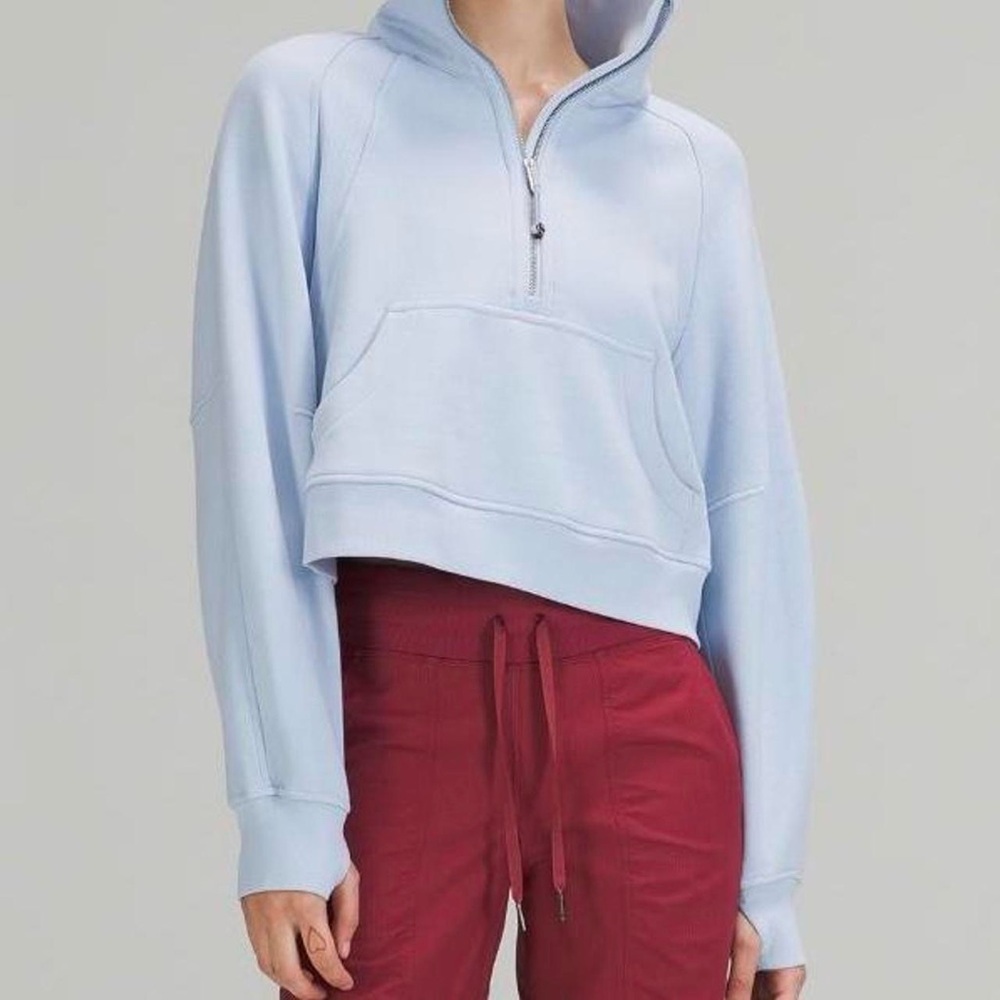 lululemon oversized half zipped scuba